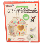 Make Your Own Wooden Bird Hotel Exploration Set