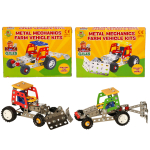 Metal Mechanics Farm Tractor (2 asstd)