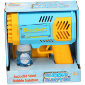 Bubble Gun Battery Operated - Blue