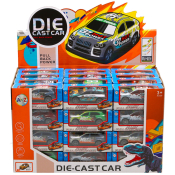 Diecast Alloy Cars 8cm in CDU (12 asstd)