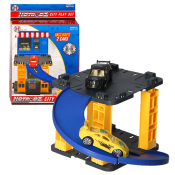 City Parking Garage with 2 Cars