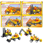 3 in 1 Construction Blocks (4 asstd)