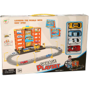 Garage Parking Lot with Lift & 4 Cars