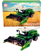 Farm Tractor & Harvester Block Set 502pcs