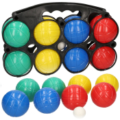 Boules Set in Plastic Stand 8pcs