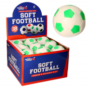 Soft Green Football 10cm in CDU
