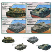 Model Tank Kit 1:72 (4 asstd)