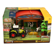 Farm Tractor & Dairy Set Try Me Light & Sound