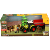 Farm Tractor & Stable Set Try Me