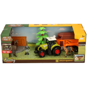 Farm Tractor & Horsebox Set Try Me Light & Sound