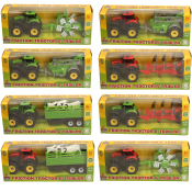 Farm Tractor with Trailer (8 asstd)