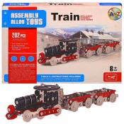 Metal Mechanics Train Set 202pcs