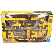 Construction Set with Light & Sound 4 Vehicles