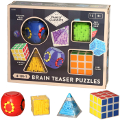 Brain Teaser 4 in 1 Puzzles