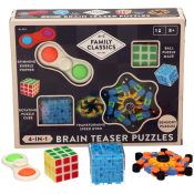 Brain Teaser 4 in 1 Puzzles