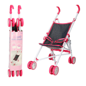 Baby Dolls Buggy (Grey & Pink)