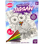 Colour Your Own Owl Jigsaw 500pcs