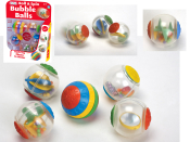 Roll & Spin 5pcs Bubble Balls 6cm