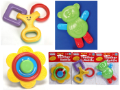 Rattle Teether (3 asstd)