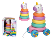 Pull Along Unicorn Stacker