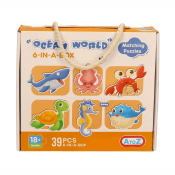 6 in a Box Ocean Animals Jigsaw Puzzles