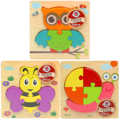 Wooden Animal Puzzle (3 asstd)