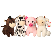 Soft Farm Animal 20cm (4 asstd)