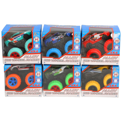 4X4 Alloy Friction Car (6 asstd)