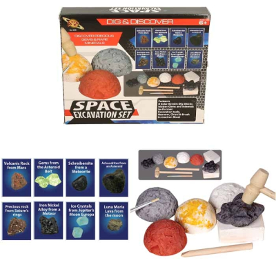 Space & Mining Excavation Dig Set