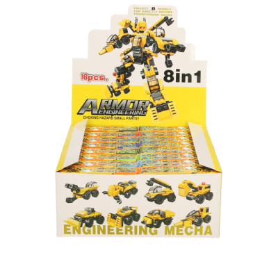 Construction Robot Transformer (8 asstd) in CDU