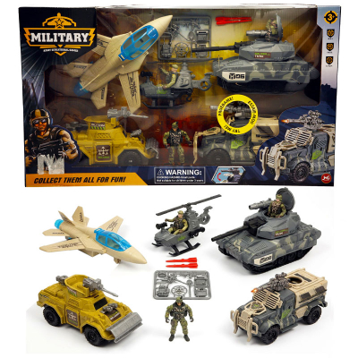 Bravo Military Vehicle Set Try Me