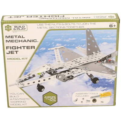 Metal Mechanics Fighter Jet 158pcs
