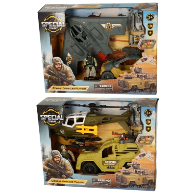 Bravo Military Vehicle Set Try Me  Light & Sound (2 asstd)