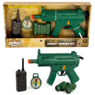 Bravo Military Combat Gun Set Try Me