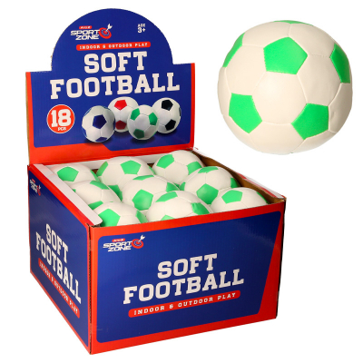 Soft Green Football 10cm in CDU