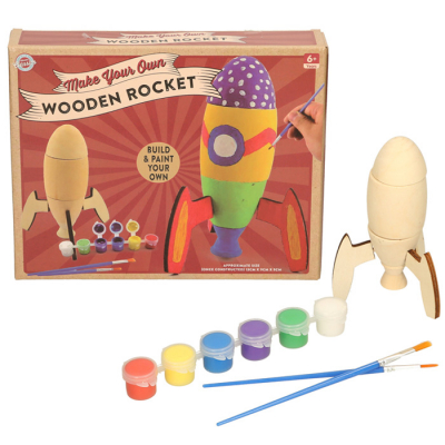 Make Your Own Wooden Rocket Kit