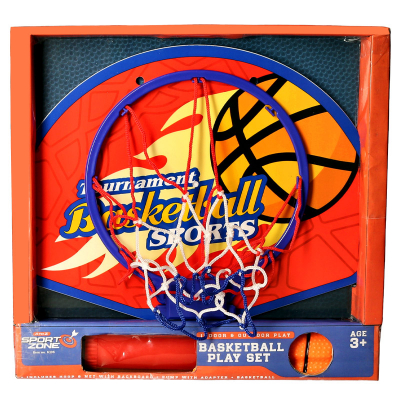 Basketball Set with Ball & Pump