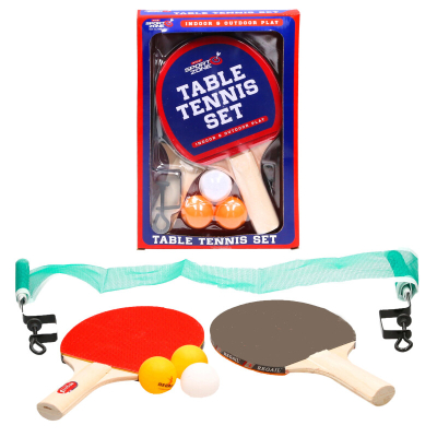Table Tennis Set with Net & Stand