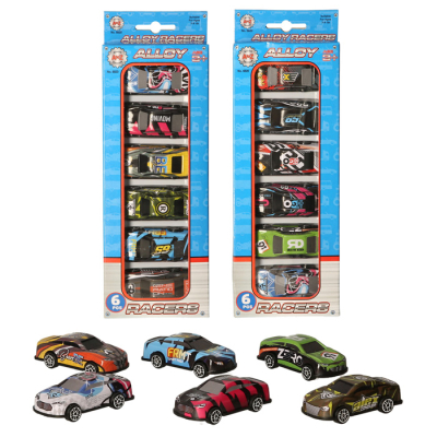 Alloy Cars 6pcs