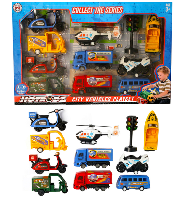 City Vehicle Play Set