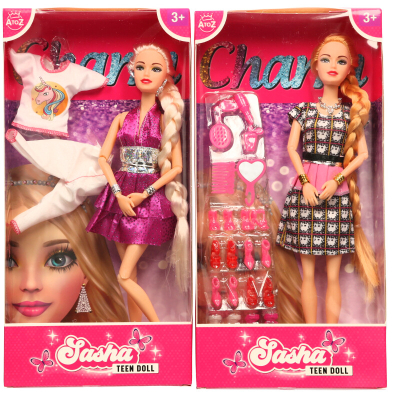 Bendable Sasha Teen Doll 30cm (2 asstd)