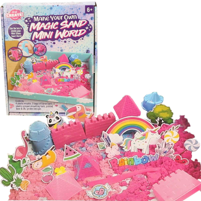 Make Your Own Magic Sand Mini World
