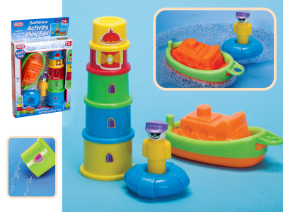 Bath Time Lighthouse Play Set