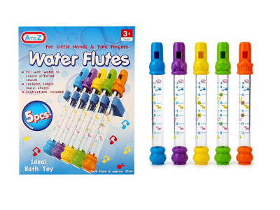 Bath Time Water Flutes 5pcs