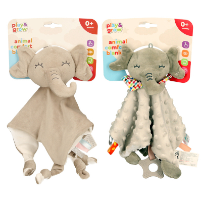 Soft Elephant Comfort Blanket (2 asstd)